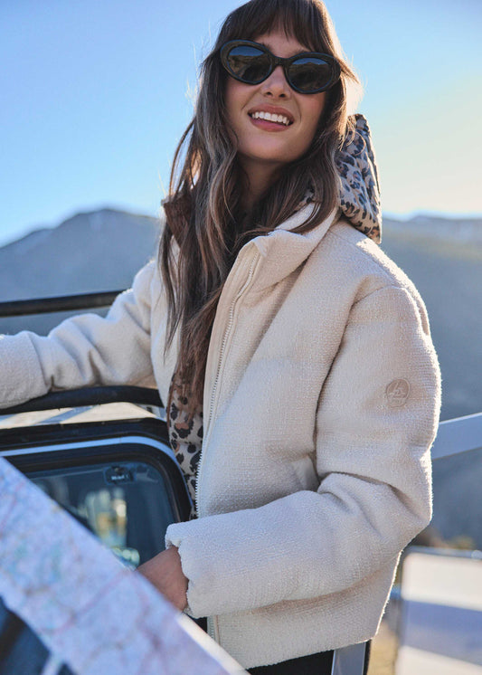 Veste Grand Froid esprit puffer Naturel Akira