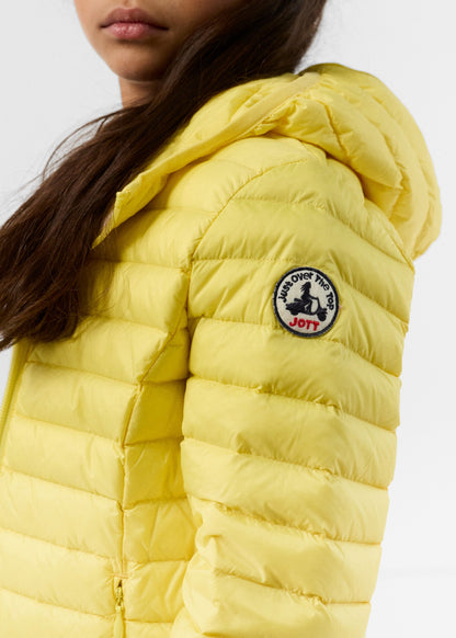 Doudoune légère à capuche enfant Limonade Carla