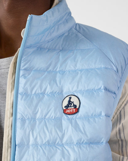 Doudoune sans manches Bleu céleste Tom