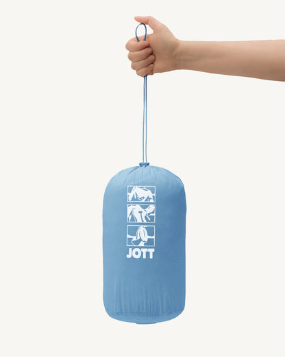 Doudoune stretch légère Bleu délavé Maia