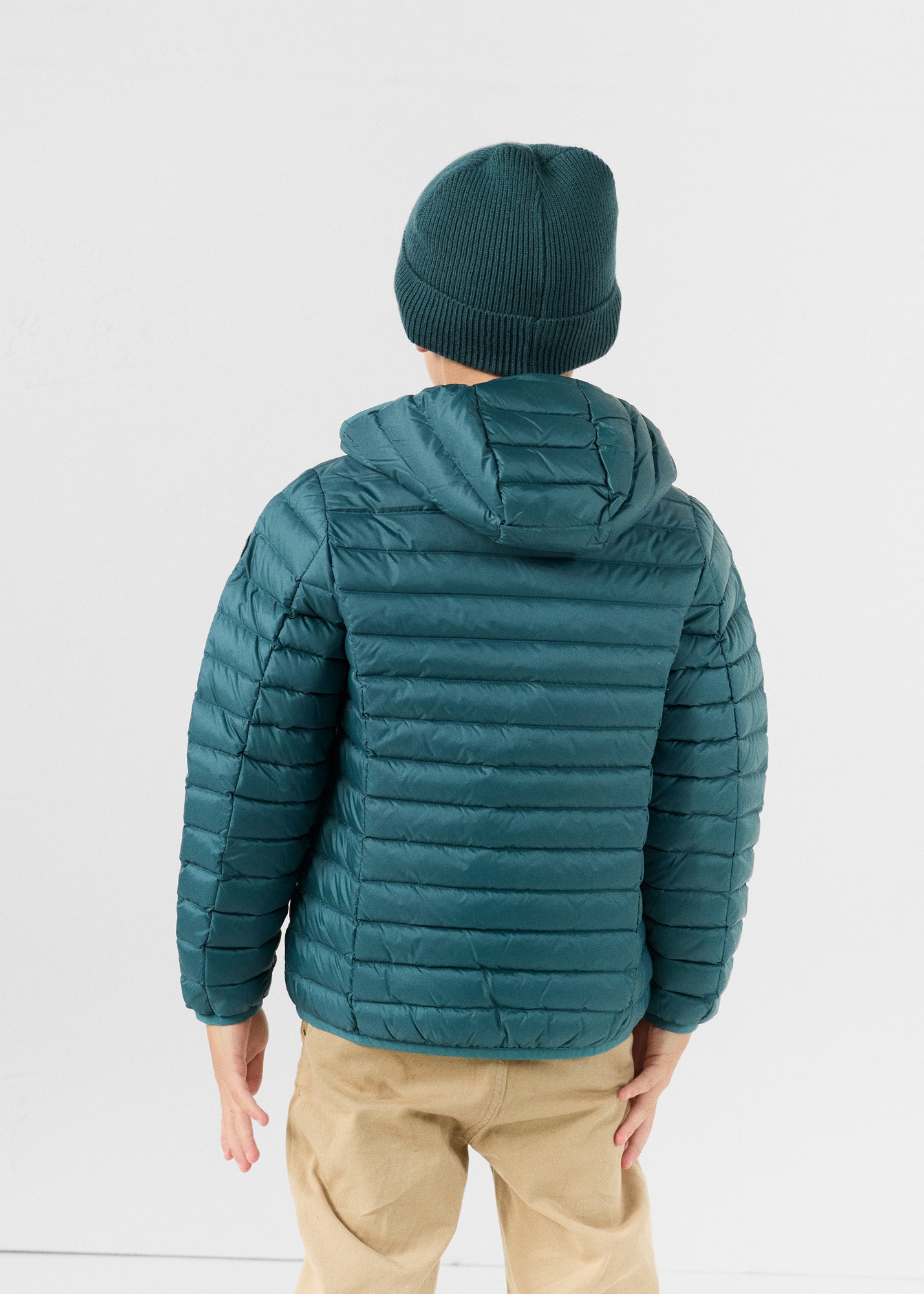 Doudoune légère à capuche enfant Deep lake Hugo