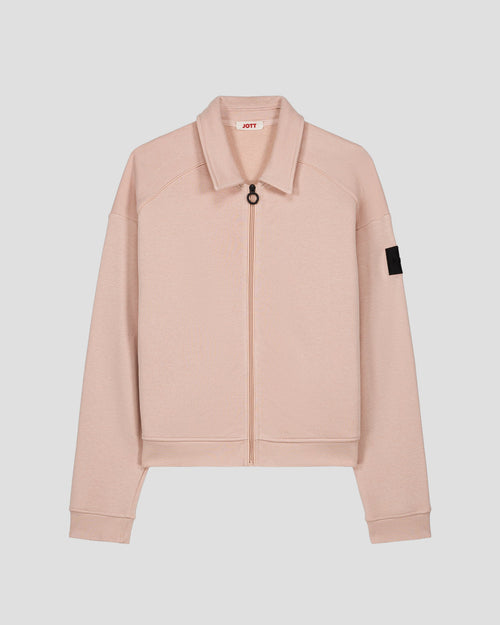 Veste col chemise Pêche clair Anneso