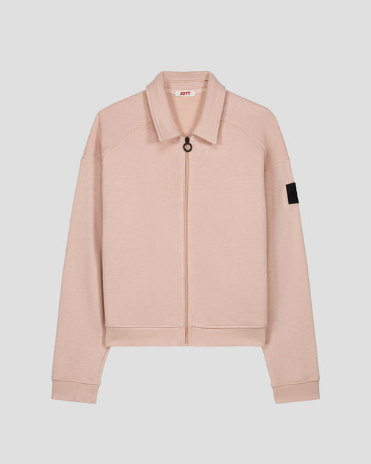 Veste col chemise Pêche clair Anneso