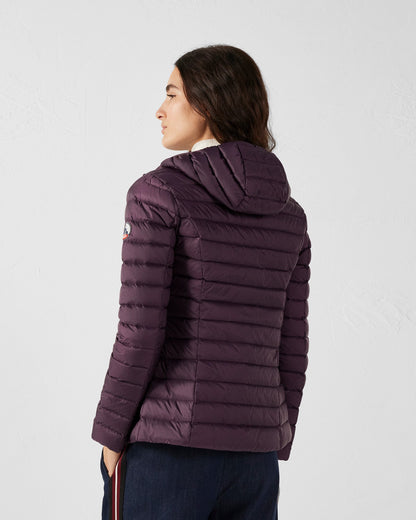 Doudoune légère à capuche Figue Cloe