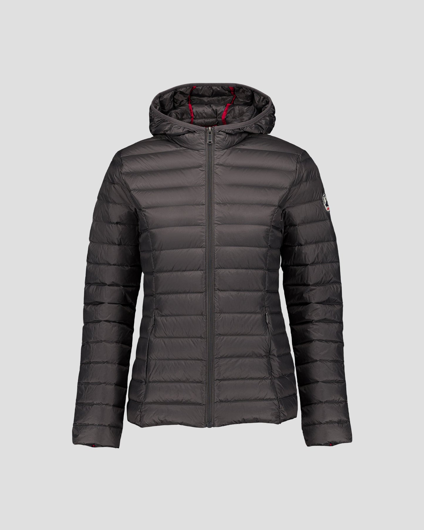 Doudoune légère à capuche Anthracite Cloe