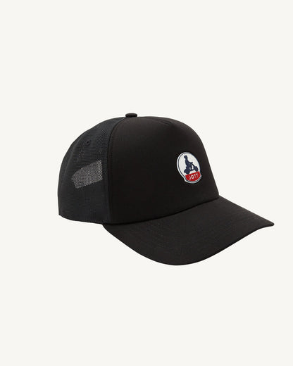 Casquette bicolore à filet Noir Sail