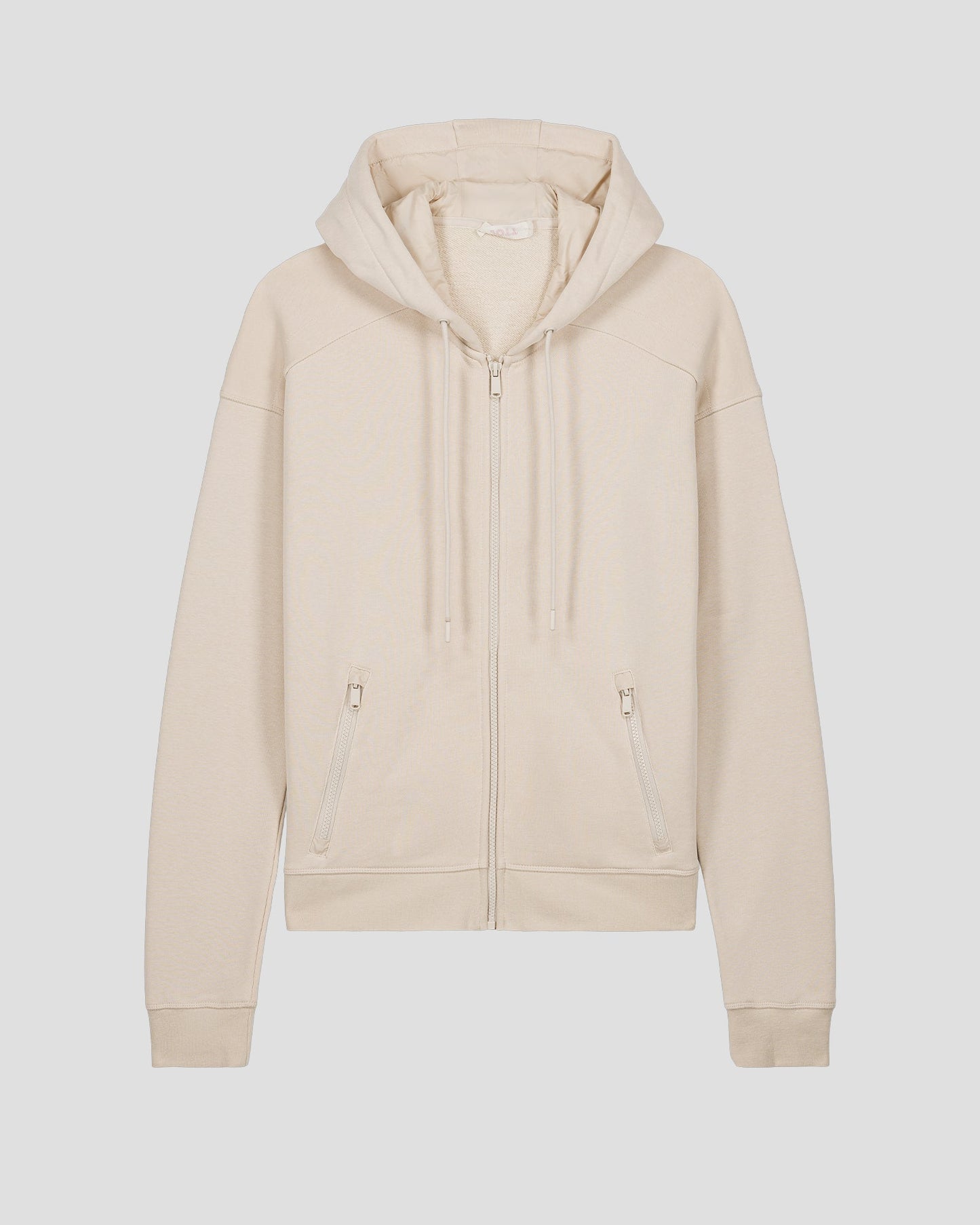 Veste zippée en molleton Sable Leda