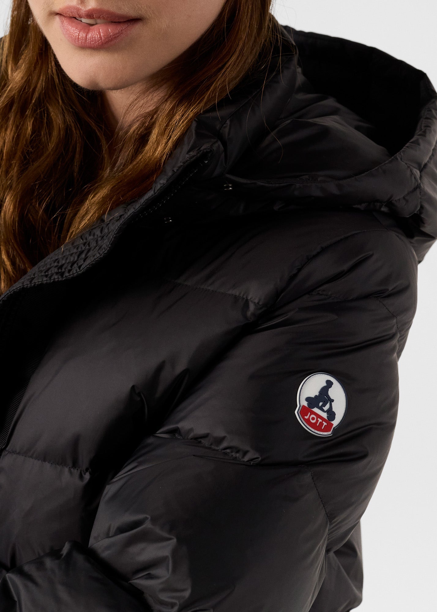 Doudoune longue à capuche Grand Froid Noir Karachi