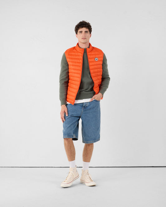 Doudoune sans manches Rouge feu Tom