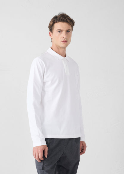 Polo classique Blanc Joao