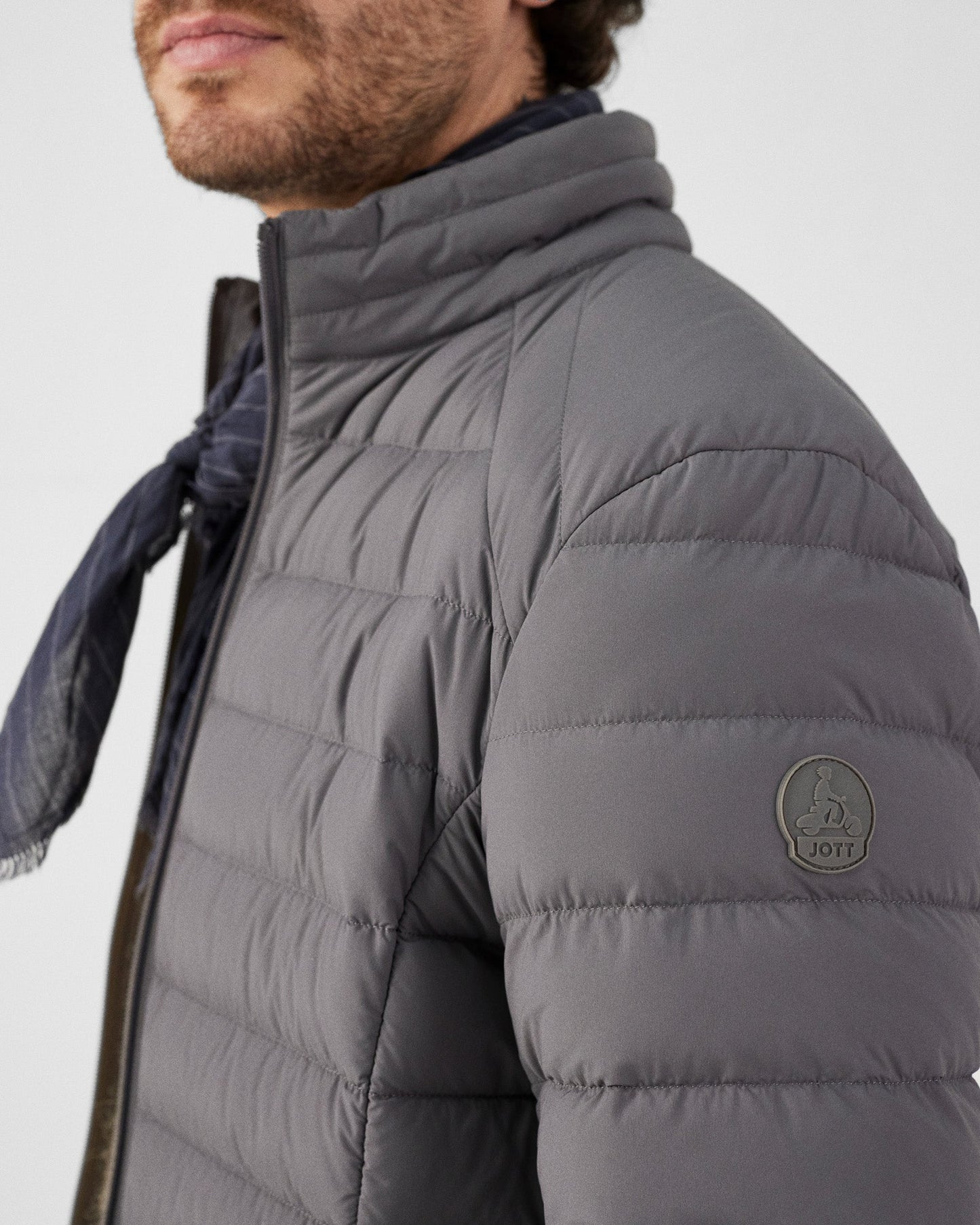 Doudoune légère stretch Anthracite Aragon