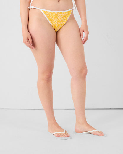 Bas de maillot de bain brésilien Mono tournesol Maddie monogram bottom