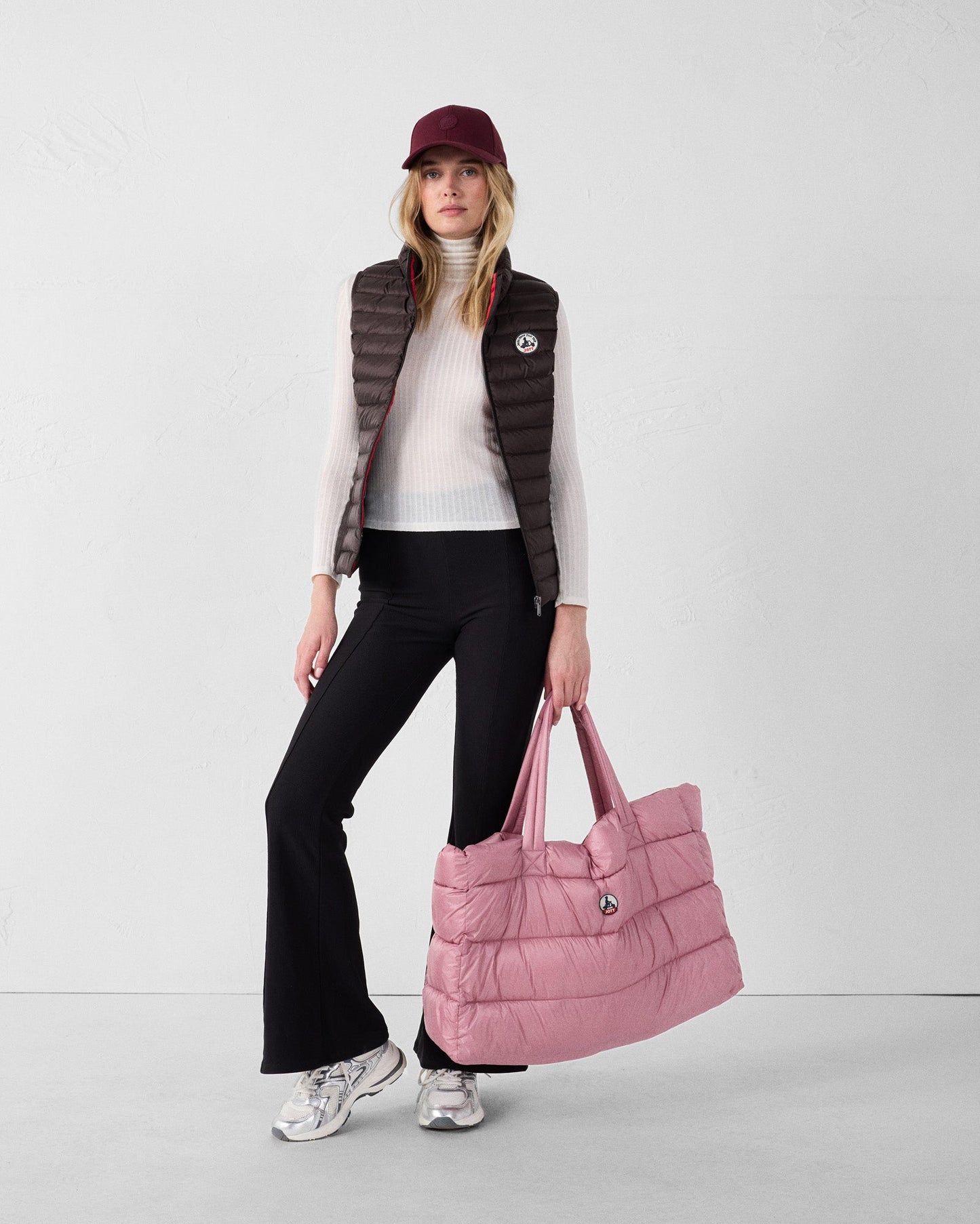 Doudoune légère sans manches Café noir Seda