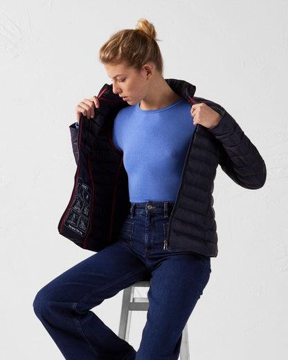 Doudoune légère Marine Cha