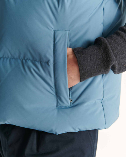 Doudoune bicolore Grand Froid Bleu froid Sakai