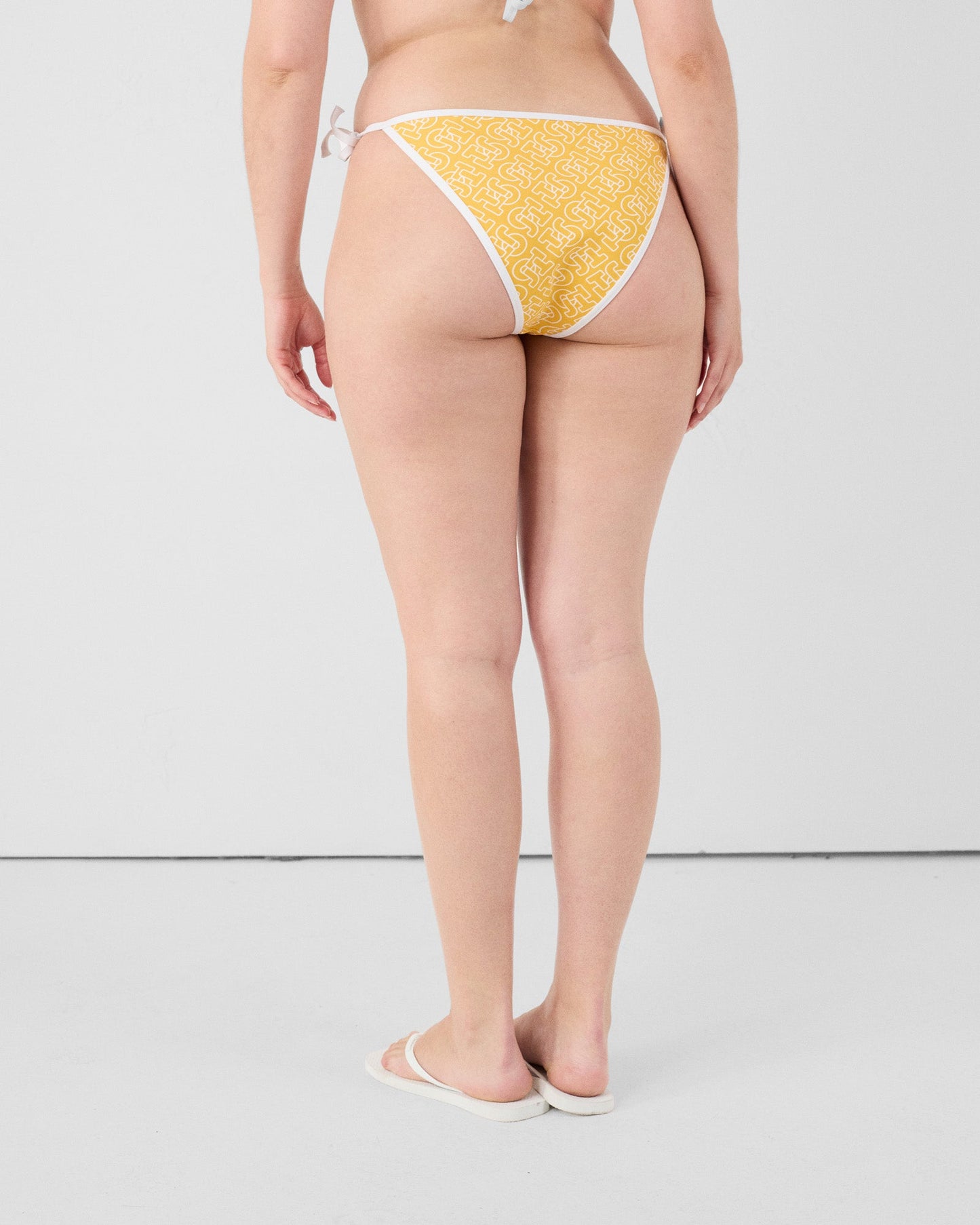 Bas de maillot de bain brésilien Mono tournesol Maddie monogram bottom