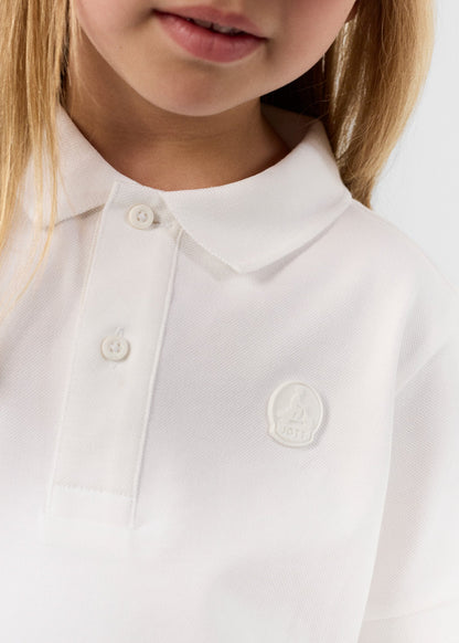 Polo enfant Blanc Enzo