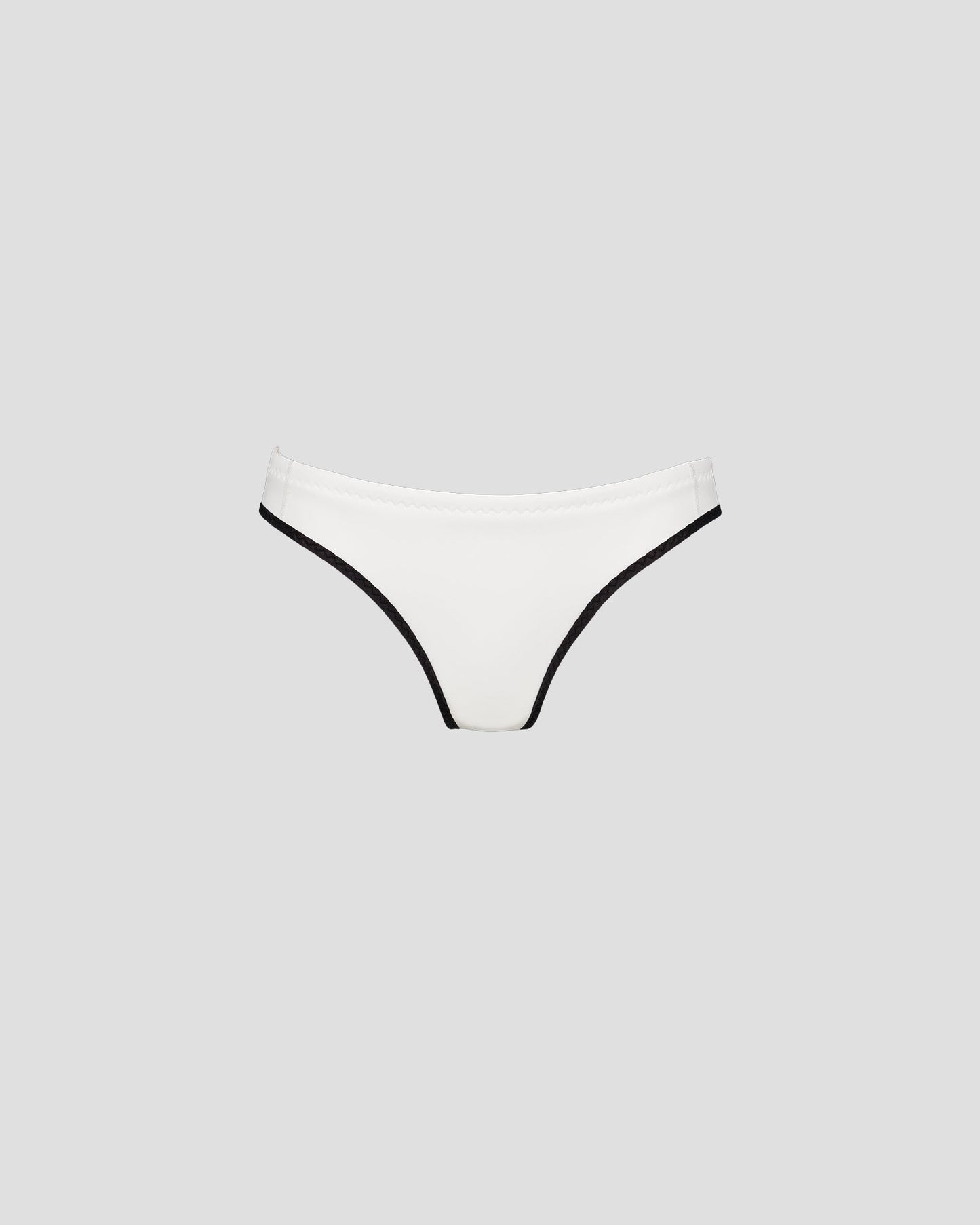 Bas de maillot de bain en néoprène Blanc Jisoo bottom