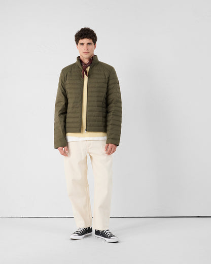 Doudoune effet laine Army Matai