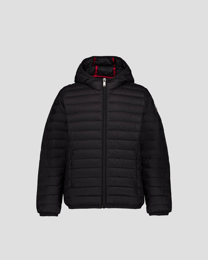 Doudoune légère à capuche enfant Noir Hugo