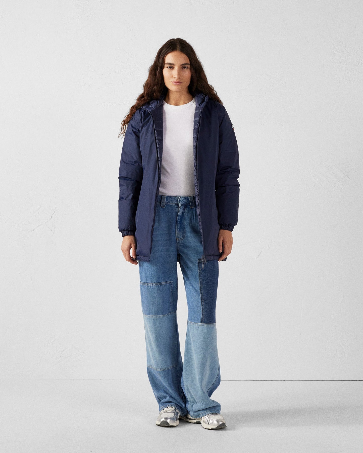 Doudoune longue réversible Marine Roma 2.0