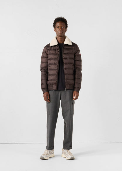 Doudoune aviateur Café noir Chuck