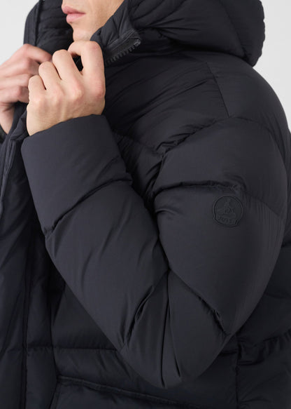 Doudoune Grand Froid stretch mi-longue Noir Scott