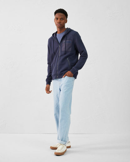 Veste zippée en coton Marine Hector