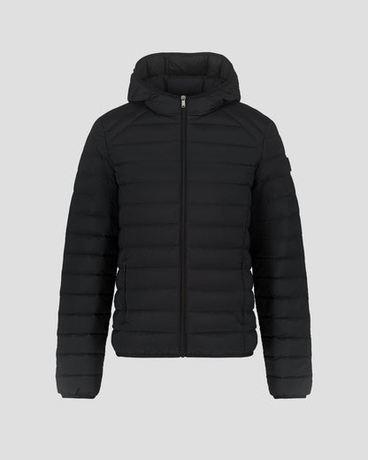 Doudoune légère stretch à capuche Noir Frantz