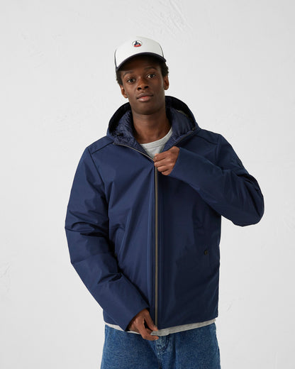 Veste ultralégère à capuche Marine Arcadi