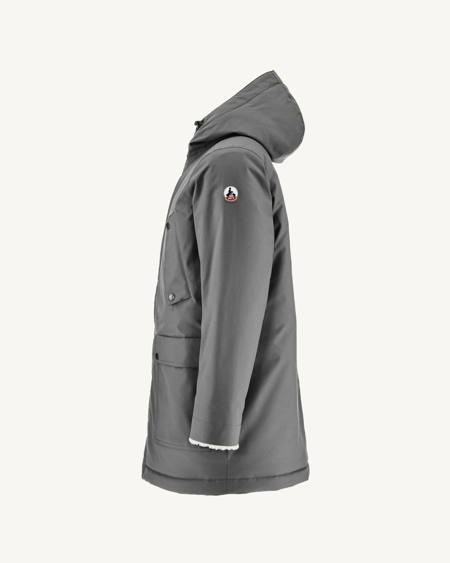 Parka à capuche Grand Froid Anthracite Toundra