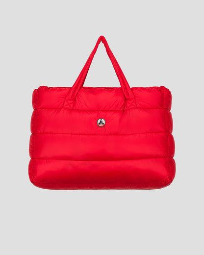 Maxi totebag Rouge carmin Leina