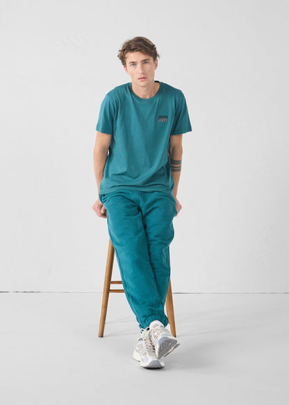 T-Shirt graphique Deep lake Lone gradient