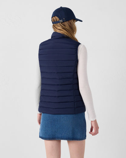 Doudoune sans manches stretch Marine Grenada