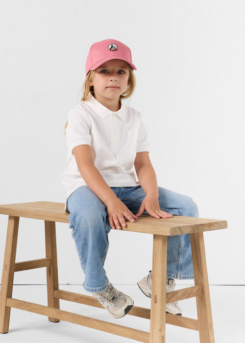 Polo enfant Blanc Enzo
