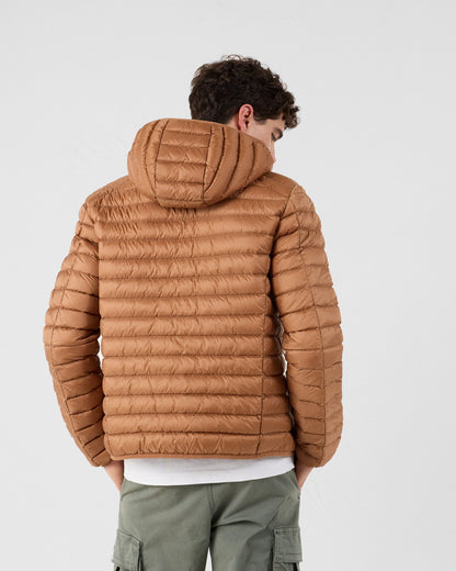Doudoune légère à capuche Sucre roux Nico
