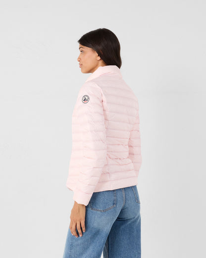 Doudoune légère Rose pétale Cha