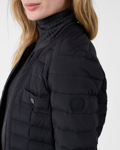 Doudoune de tailleur Noir Ingrid