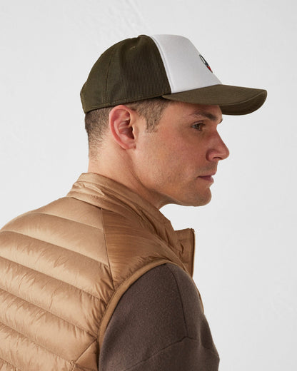 Casquette bicolore à filet Army/Blanc/Army Sail 2.0