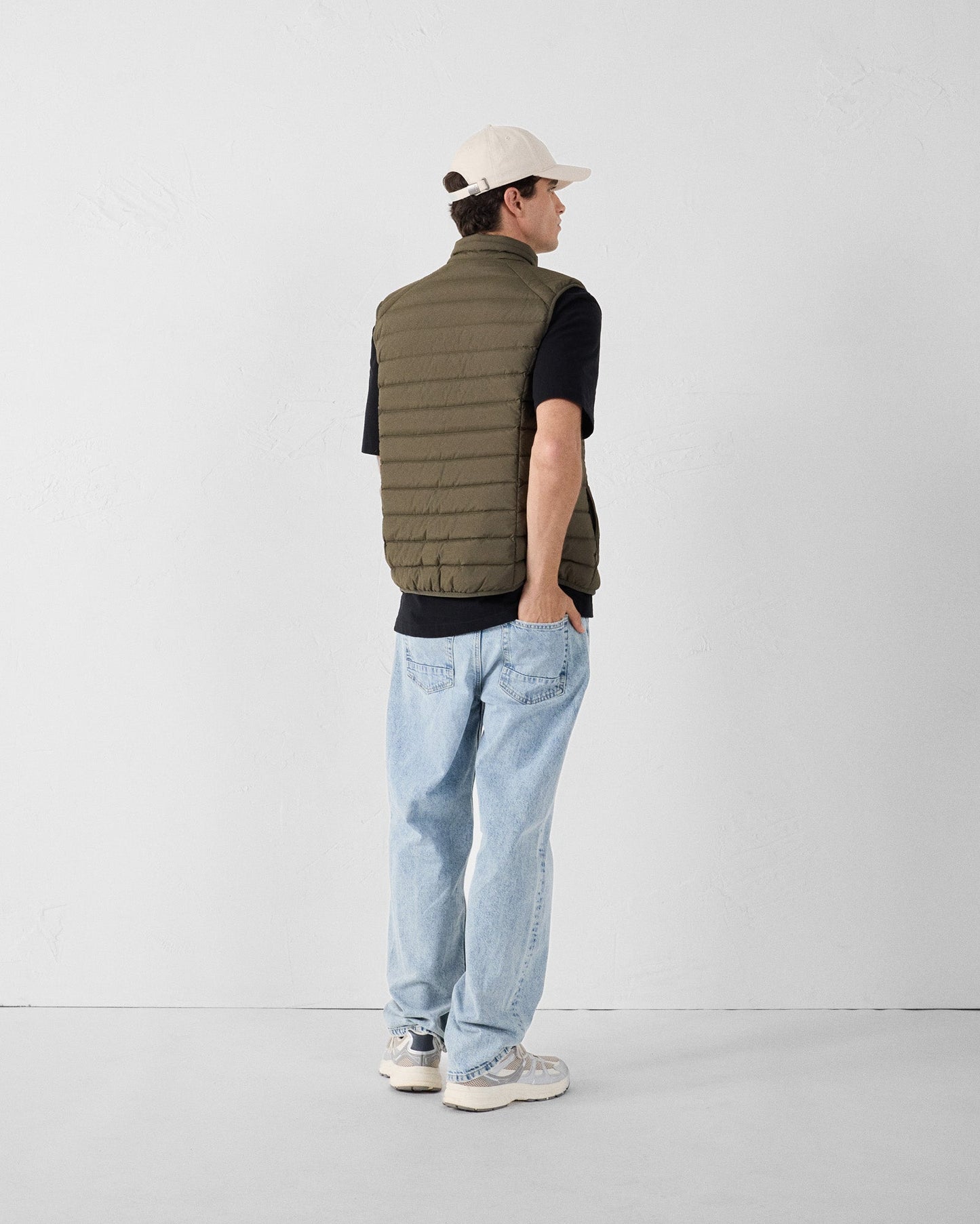 Doudoune sans manches stretch Army Arafo