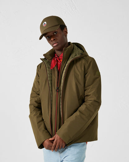 Veste ultralégère à capuche Army Arcadi
