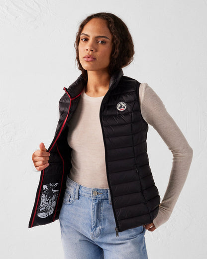 Doudoune légère sans manches Noir Seda