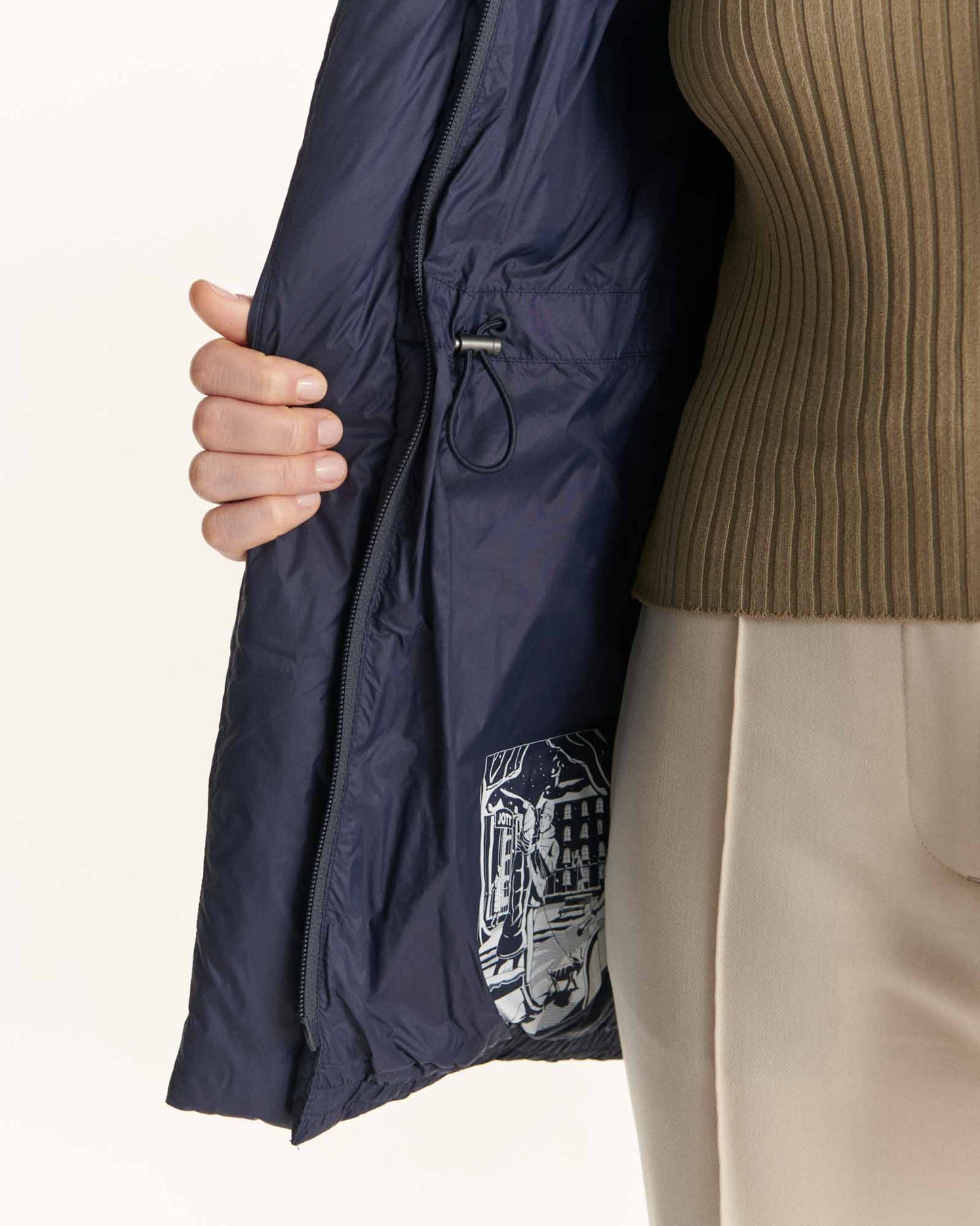 Doudoune à capuche Grand Froid Marine Luxe 2.0