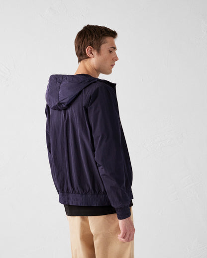 Blouson coupe-vent léger à capuche Marine Storm