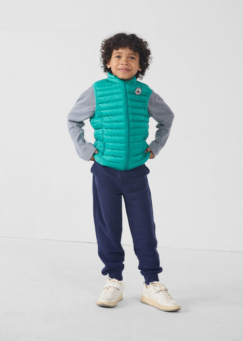 Doudoune sans manches enfant Vert persan Zoe