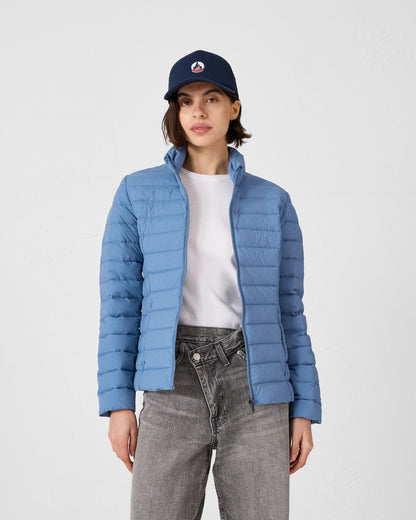 Doudoune stretch légère Bleu délavé Maia