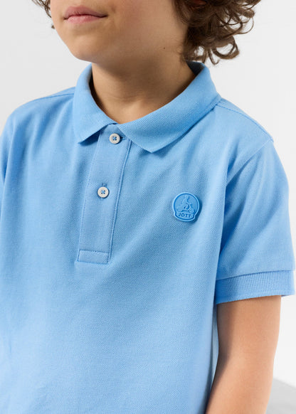 Polo enfant Bleu cristal Enzo