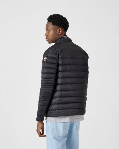 Doudoune coupe motard Noir David