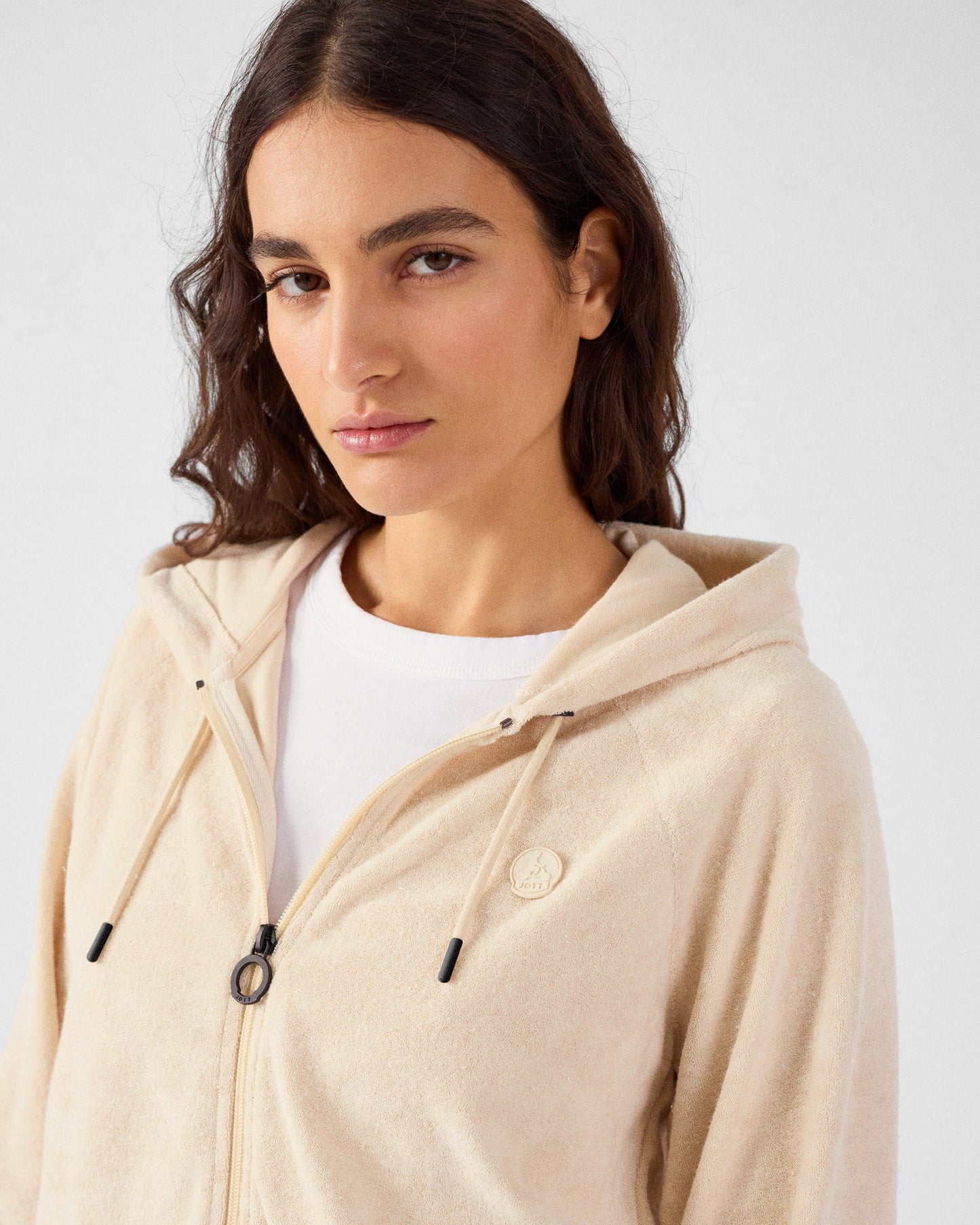 Veste zipée éponge Sable Anemone