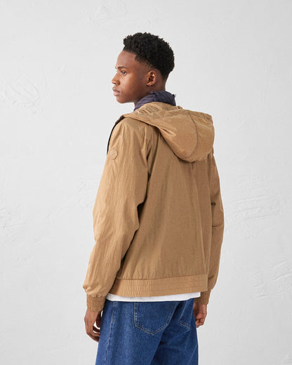 Blouson coupe-vent léger à capuche Fauve Storm